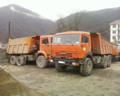 фото Аренда Самосвалов КАМАЗ Тонар