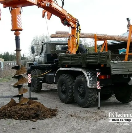Фото №0 Услуги (аренда буровых машин) в Красноярске