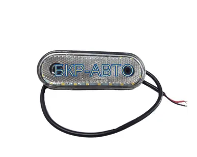 фото Фонарь габаритный Schmitz белый с проводом 100-3731-01