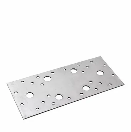 Фото №0 Пластина крепежная 180х 40х1,8 мм, оцинкованная