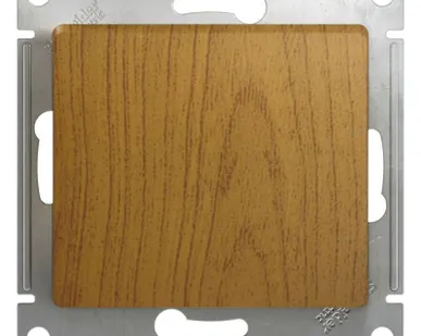 фото Механизм переключателя 1-кл. СП Glossa 10А IP20 (сх. 6) 10AX дуб SchE GSL000561