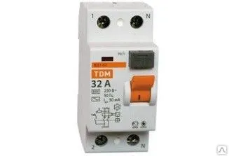 Фото №0 Устройство защитного отключения ВД1-63 2Р 25А 30мА TDM