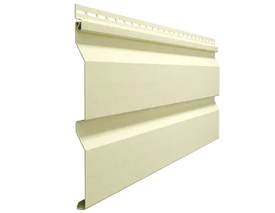 фото Сайдинг виниловый Docke STANDARD D4D 3*0,203 , 0,61 м2 БАНАН (желтый)