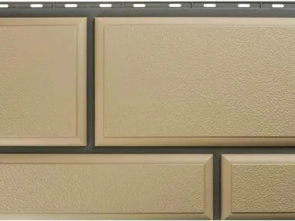 Фото №0 Фасадная панель Камень Флорентийский (слоновая кость)