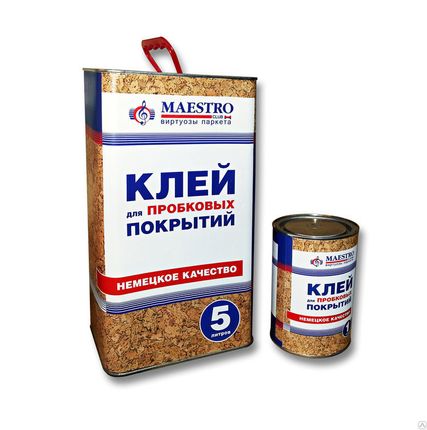 Фото №0 Клей для пробки Maestro Club 1 литр