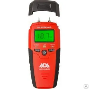 Фото №0 Гигрометр древесины и стройматериалов ada zht 125 electronic а00398