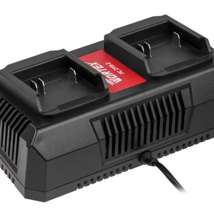 Фото №1 Зарядное устройство для батарей 2 слота Wortex FC 2115-2, 18 В, ток 2 А