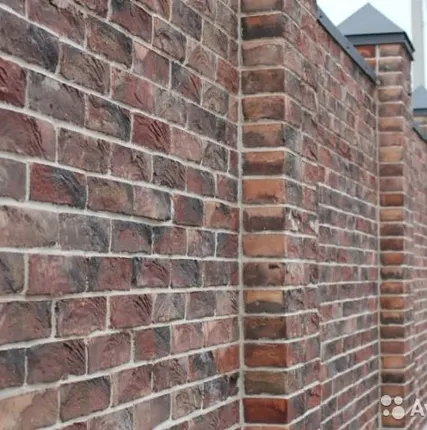 Фото №0 Клинкерная плитка под кирпич - 14 мм Westerwald, красный (DF угл.пл)