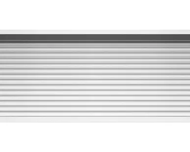 фото Рольставни для гаража - белые 5000×2200 мм