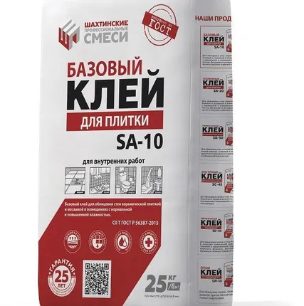 Фото №0 Клеевая смесь SA-10 25кг для керамической плитки