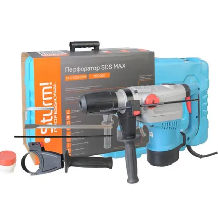 Фото №0 Перфоратор SDS MAX Sturm! RH25206PM