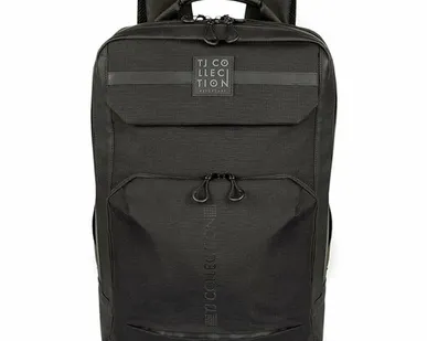 фото Вместительный черный рюкзак Осло TJ COLLECTION YH 8478823 BLF