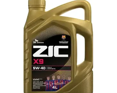 фото Моторное масло ZIC 162613 5W-40 синтетическое 4 л