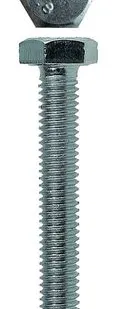 фото Болт ЗУБР с 6-гр.головк. DIN 933, кл.прочн. 8.8, оцинк. M20x70 110 шт