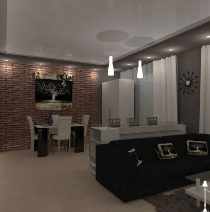 Фото №0 Интерьер в стиле лофт