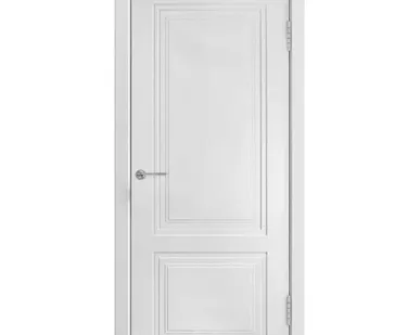 фото дверь l-2.2 белая эмаль дг 600*2000
