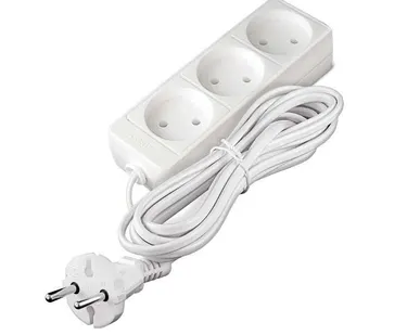 фото Удлинитель 3х5м без заземл. 10А IP20 2.2кВт Союз 481S-1305