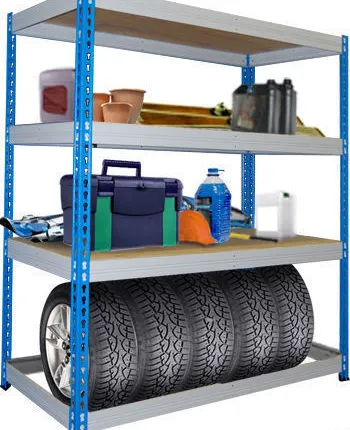 Фото №0 Стеллаж Складской (нагрузка на полку до 300 кг)