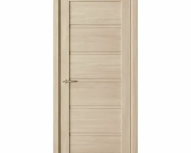 фото Дверь межкомнатная Техно-1 (Dorica) глухая, экошпон, Капучино 2000х600мм