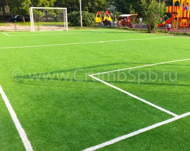 фото Искусственная трава 20мм "под ключ".