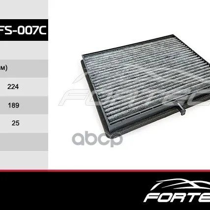 Фото №0 FS007C FORTECH ФИЛЬТР САЛОНА Fortech арт. FS007C
