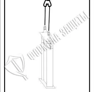 фото Схема «Колонны металлические» (300х400 мм)