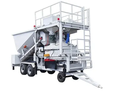 фото Мобильную бетонную установку MB1800G в Москве