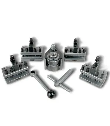 Фото №0 набор быстросменных резцедержателей набор быстросменных держателей инструмента metal master 120-220 мм на 40 позиций (5 шт.)