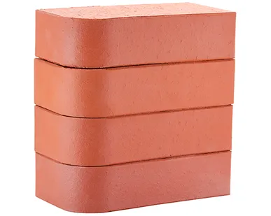 фото Кирпич облицовочный ЛСР R-60 красный гладкий 250*120*65 мм