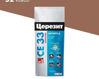 фото Затирка CE33 Ceresit какао 2кг №52