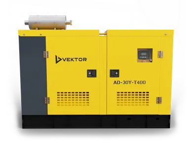 фото Дизельный генератор Vektor AD-30Y-T400 в шумозащитном кожухе