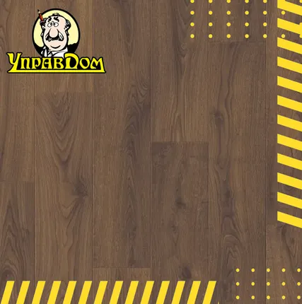 Фото №0 Ламинат Quick-Step Quick Step Classic Plus Hydro (RUS) CLH 4091 Дуб горный коричневый