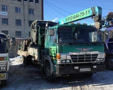 фото Хино Аренда автогидроманипулятора