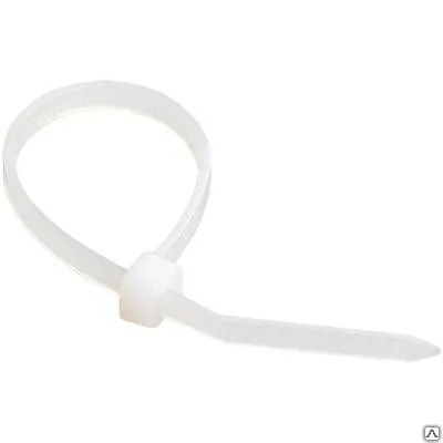 Фото №0 Хомут 3,6*250 нейл.бел.(уп.100шт) ИЭК