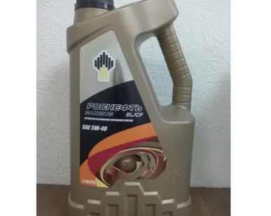фото Масло моторное Роснефть Maximum SAE 5W-40 API SL/CF (канистра 4л)
в