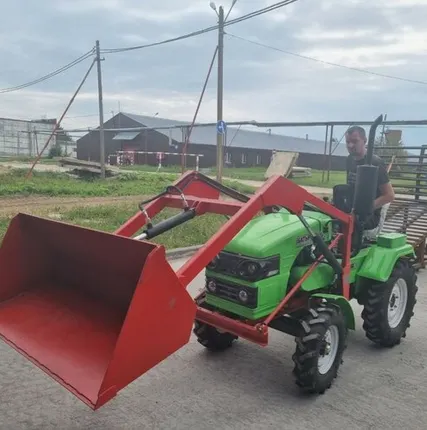 Фото №0 Погрузчик фронтальный навесной (КУН) на ременной трактор