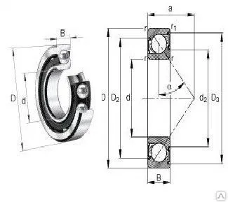 фото Подшипник 71938 CDGA/P4A