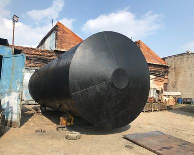 фото Резервуар стальной горизонтальный (РГСН, РГСП) 150м3