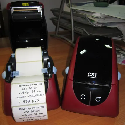 Фото №0 Принтер этикеток CST DP-24 (203 dpi, 58 мм, 100 мм/сек, термопечать, USB)