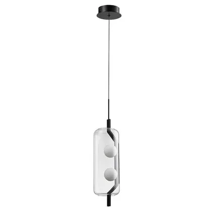 Фото №0 Подвесной светильник Arte lamp GENEVA A2341SP-2BK