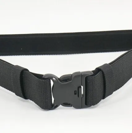 Фото №0 Ремень стропяной с притяжкой фастекс без тиснения МВД цв. черный