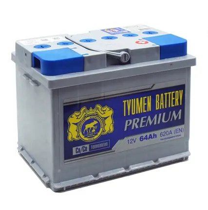 Фото №0 Аккумулятор Тюмень Premium 64 Ач о.п.