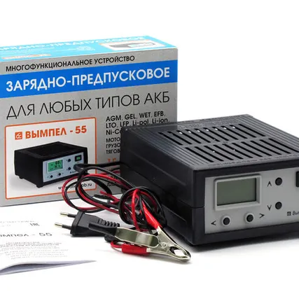 Фото №0 ЗУ Вымпел-55 (автомат, 0,5-15А, 0,5-18В, ЖК индикатор)