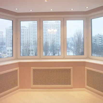 Фото №0 Все виды остекления и отделки балконов и лоджий