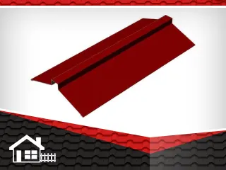 фото Конек 200х200х2000 RAL3005