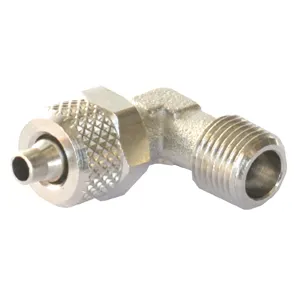 Фото №0 30504M5 - Фитинг с накидной гайкой угловой нар. резьба M5 под трубку 4/2 мм