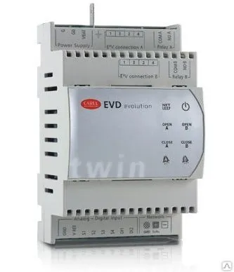 Фото №0 Контроллер EVD TWIN для управления электронными расширительным вентилем