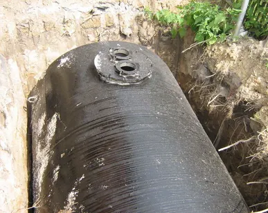 фото Бочки под канализацию