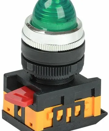 Фото №0 Индикатор АL-22 d22мм неон/230В (зелёный) BLS20-AL-K06