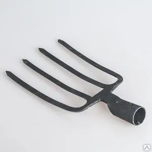 Фото №0 Вилы 4-х рогие садово-огородные кованные  GD026